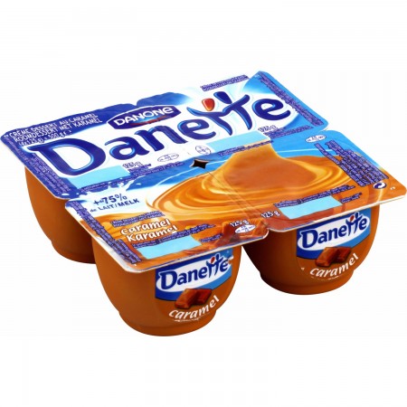 Crème dessert Danette saveur caramel